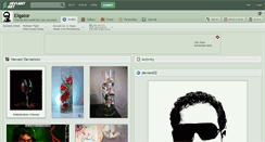 Desktop Screenshot of eligator.deviantart.com