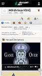 Mobile Screenshot of m0rdivious-v0nq.deviantart.com