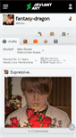 Mobile Screenshot of fantasy-dragon.deviantart.com
