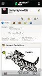 Mobile Screenshot of daisyvaylewitts.deviantart.com