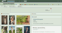 Desktop Screenshot of michalannphotography.deviantart.com
