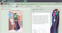 Desktop Screenshot of chibibiscuit.deviantart.com