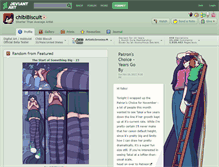 Tablet Screenshot of chibibiscuit.deviantart.com