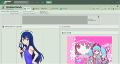 Desktop Screenshot of neotakuxwendy.deviantart.com