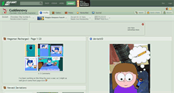 Desktop Screenshot of cuddlesnowy.deviantart.com