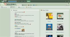 Desktop Screenshot of fashion-designs.deviantart.com