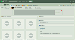 Desktop Screenshot of makain2.deviantart.com