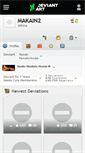 Mobile Screenshot of makain2.deviantart.com