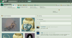 Desktop Screenshot of kamkam2828.deviantart.com