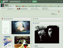 Tablet Screenshot of fdp82.deviantart.com