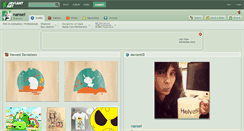 Desktop Screenshot of nansei.deviantart.com
