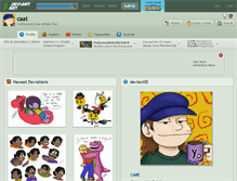 Tablet Screenshot of caat.deviantart.com
