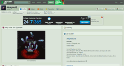 Desktop Screenshot of akuryou13.deviantart.com