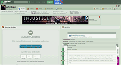 Desktop Screenshot of allyndupe.deviantart.com
