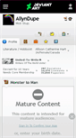 Mobile Screenshot of allyndupe.deviantart.com