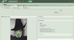 Desktop Screenshot of finxi.deviantart.com