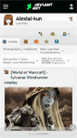 Mobile Screenshot of alexial-kun.deviantart.com