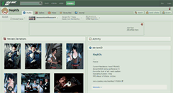 Desktop Screenshot of neph0s.deviantart.com