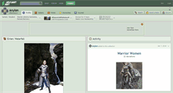 Desktop Screenshot of anylon.deviantart.com