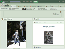 Tablet Screenshot of anylon.deviantart.com