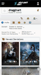 Mobile Screenshot of dragginart.deviantart.com
