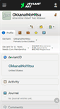 Mobile Screenshot of okkanainohitsu.deviantart.com