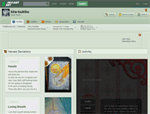 Tablet Screenshot of kira-tsukiko.deviantart.com