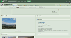 Desktop Screenshot of cocoasmokey1.deviantart.com