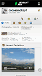 Mobile Screenshot of cocoasmokey1.deviantart.com