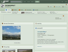 Tablet Screenshot of cocoasmokey1.deviantart.com