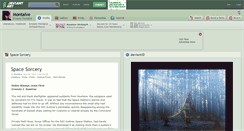 Desktop Screenshot of montalve.deviantart.com