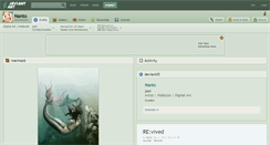 Desktop Screenshot of nanto.deviantart.com