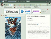 Tablet Screenshot of apivo.deviantart.com