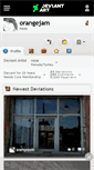 Mobile Screenshot of orangejam.deviantart.com