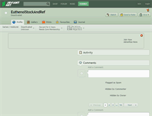 Tablet Screenshot of euthenolstockandref.deviantart.com