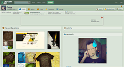 Desktop Screenshot of frozz.deviantart.com