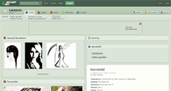 Desktop Screenshot of laceyxxx.deviantart.com