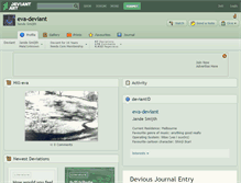 Tablet Screenshot of eva-deviant.deviantart.com