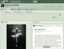 Tablet Screenshot of matoro-the-keyblader.deviantart.com