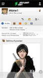 Mobile Screenshot of mione1.deviantart.com