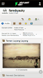 Mobile Screenshot of faredsyauky.deviantart.com