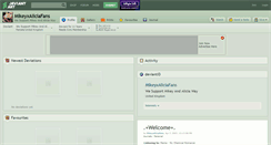 Desktop Screenshot of mikeyxaliciafans.deviantart.com