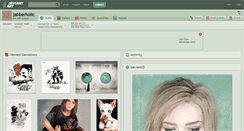 Desktop Screenshot of jabberholic.deviantart.com