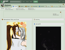 Tablet Screenshot of naralune.deviantart.com