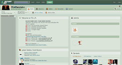 Desktop Screenshot of fearfanclub.deviantart.com