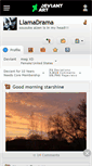 Mobile Screenshot of llamadrama.deviantart.com