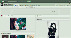 Desktop Screenshot of katina-elizabeth.deviantart.com