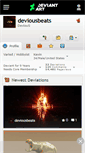 Mobile Screenshot of deviousbeats.deviantart.com