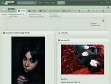 Tablet Screenshot of lavru.deviantart.com