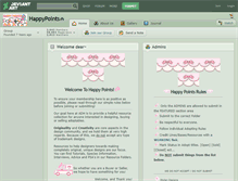 Tablet Screenshot of happypoints.deviantart.com